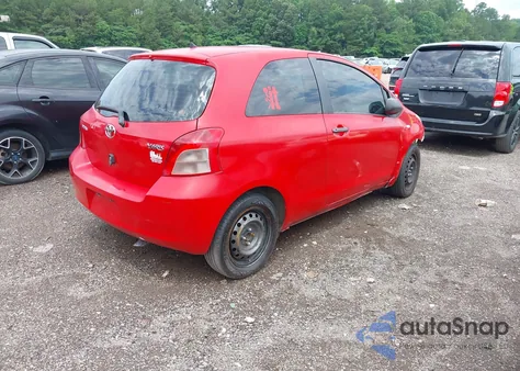 2007 Toyota Yaris z USA, uszkodzony, nr VIN JTDJT923075110874